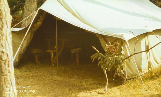 1988-07 Obóz Uroczysko. jez. Gant. Mazury. Szarotka057 fot. J.Kaszuba.jpg
