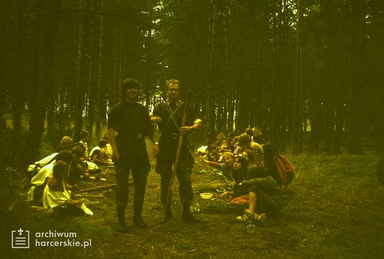 1991-07 Obóz Avalon. jez. Czyste. Poj.Kaszubskie. Szarotka 041 fot. J.Kaszuba.jpg