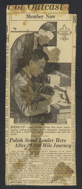 1928 USA Jerzy Jeliński podróż wycinki prasowe różne 001.jpg