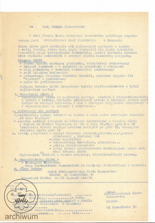 Plik:1981-09-10 informacja do rad druzyn o zlocie w Krakowie.jpg