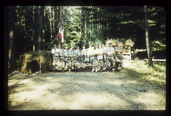 1990 jezioro Rokiet Obóz 3NDH Niepołomni 40.jpg