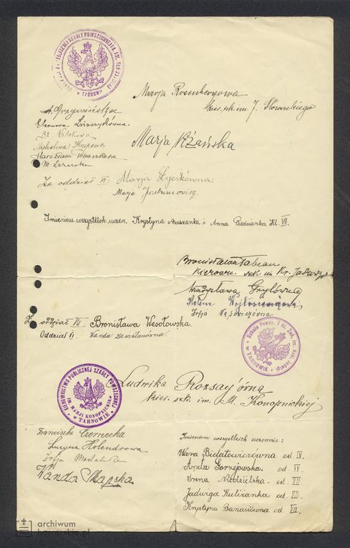 Plik:1929-12-17 Tarnow Szkoła Żeńska im Konarskiego 003.jpg