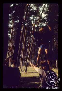 1986 Jezioro Wędromierz Obóz Szczepu Puszcza z Niepołomic 039.jpg