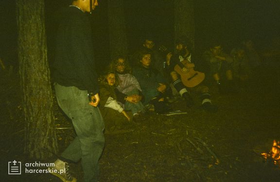 1991-07 Obóz Avalon. jez. Czyste. Poj.Kaszubskie. Szarotka 039 fot. J.Kaszuba.jpg