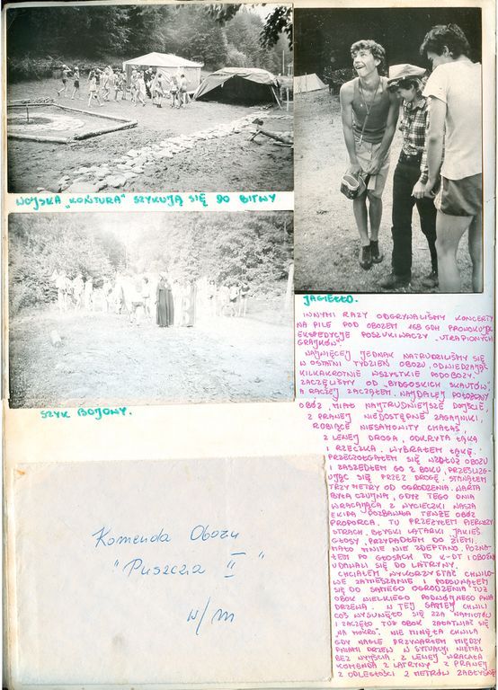 Plik:1983 Lipowa Zimnik. Obóz Puszcza II. Szarotka012 fot. J.Kaszuba.jpg