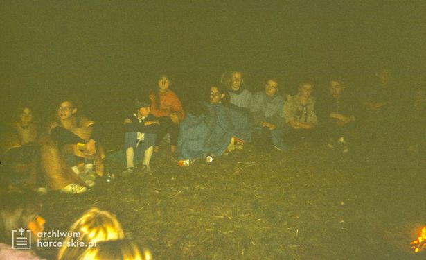 1991-07 Obóz Avalon. jez. Czyste. Poj.Kaszubskie. Szarotka 053 fot. J.Kaszuba.jpg
