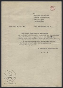 1981-12-10 Szczecin Pismo do Wojewody Szczecińskiego o powołaniu Komendy PZHiH.jpg