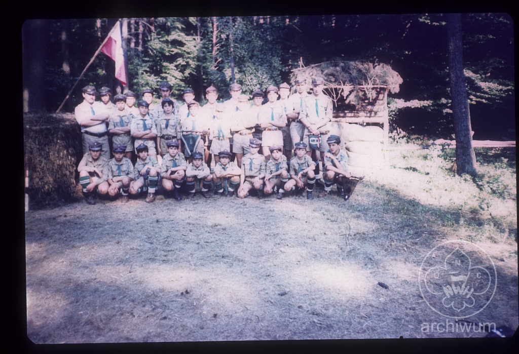 Plik:1990 jezioro Rokiet Obóz 3NDH Niepołomni 29.jpg