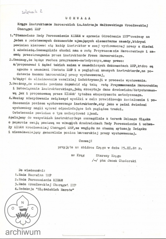 Plik:1981-11-25 Wroclaw Uchwala ws poparcia stanowiska RP KIHAM w sprawie Odrodzenia ZHP.jpg