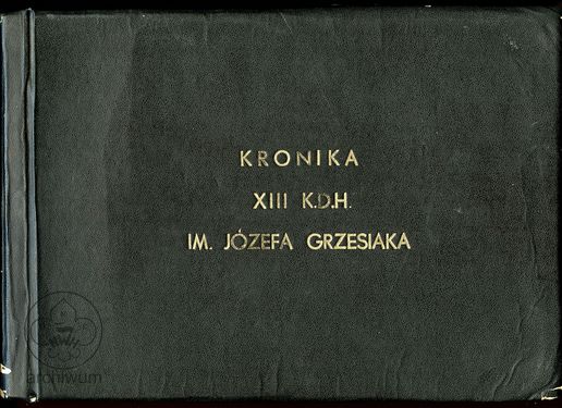 1981-93 Opole-Krapkowice, IV Szczep, 13 KODH, KRONIKA 001.jpg