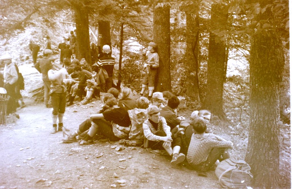 Plik:1968 Obóz wędrowny Pieniny - Zakopane - Kraków. Watra 022 fot. Z.Żochowski.jpg