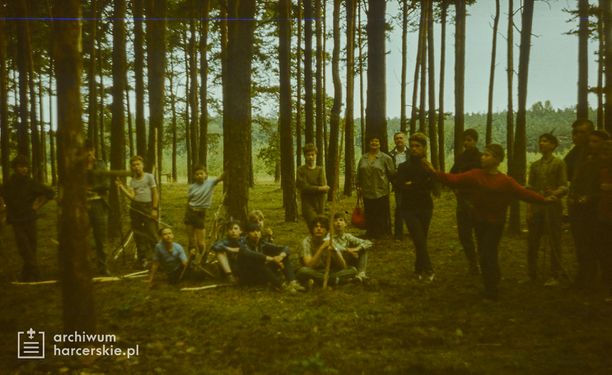 1986-07 Miały. Puszcza Notecka. Obóz Rezerwat. Szarotka 023 fot. J.Kaszuba.jpg