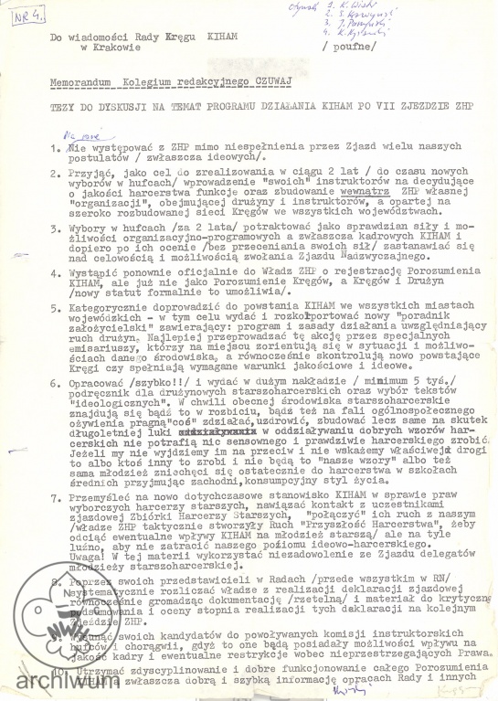 Plik:1981-04 memorandum redakcji CZUWAJ - tezy do dyskusji po VII Zjezdzie ZHP.jpg