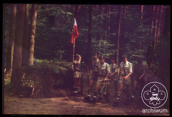 1990-07 Jezioro Muliste Obóz 3 NDH Niepolomni ze Szczepu Puszcza 003.jpg