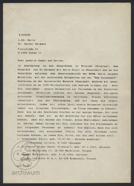 1990 List do p.Baldura Hermansa przedstawiciela ICCS ws możliwości udziału przedstawicieli harcerstwa polskiego w konferencji skautowej.jpg