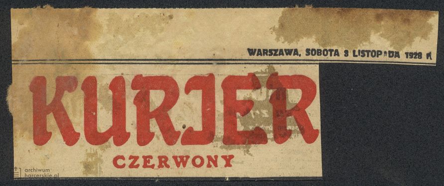 1928-11-03 Warszawa Kurjer Czerwony 1.jpg