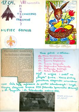 1982 Manewry Techniczno Obronne Hufca, Chorągwi i Centralne. Szarotka001 fot. J.Kaszuba.jpg
