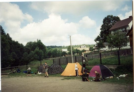 1996 Obóz wędrowny Gorce. 22 GDH. Szarotka011 fot. A.Kamiński.jpg