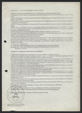 1990-07 i 08 Notatki z dwóch spotkań przedstawicieli ZHR i ZHP-1918 oraz ZHP pgK dotyczących planów zjednoczeniowych.jpg