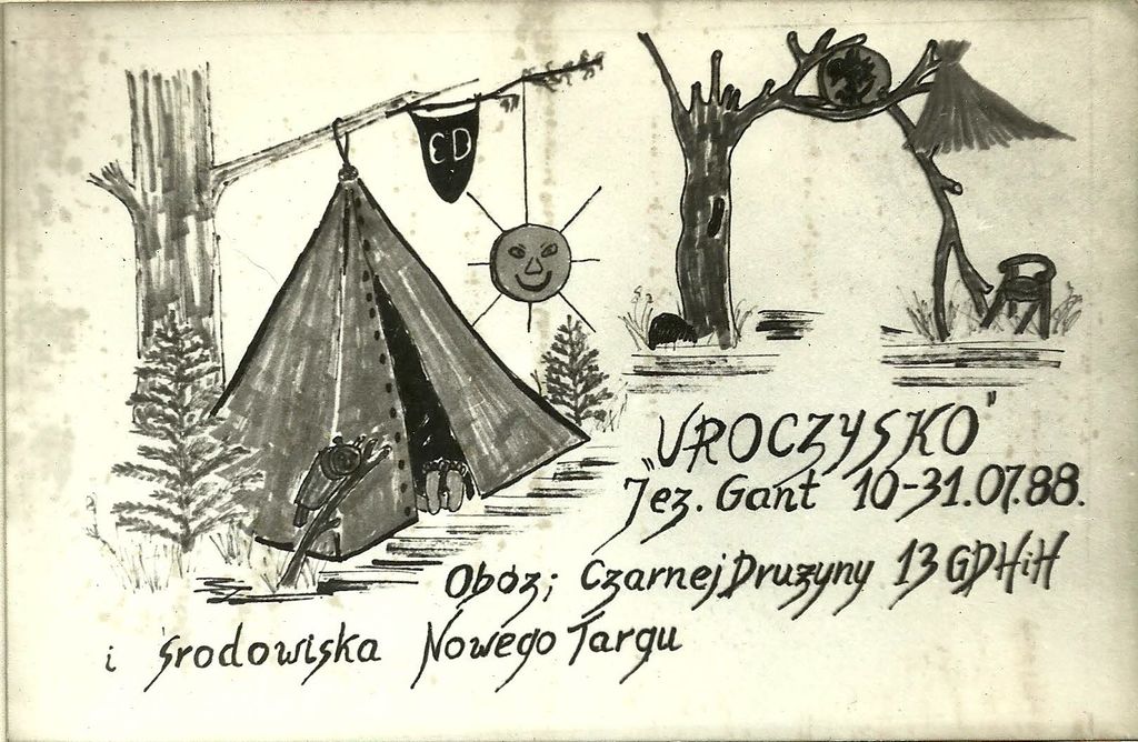 Plik:1988 Obóz Uroczysko. J.Gant. Szarotka 154 fot. J.Kaszuba.jpg