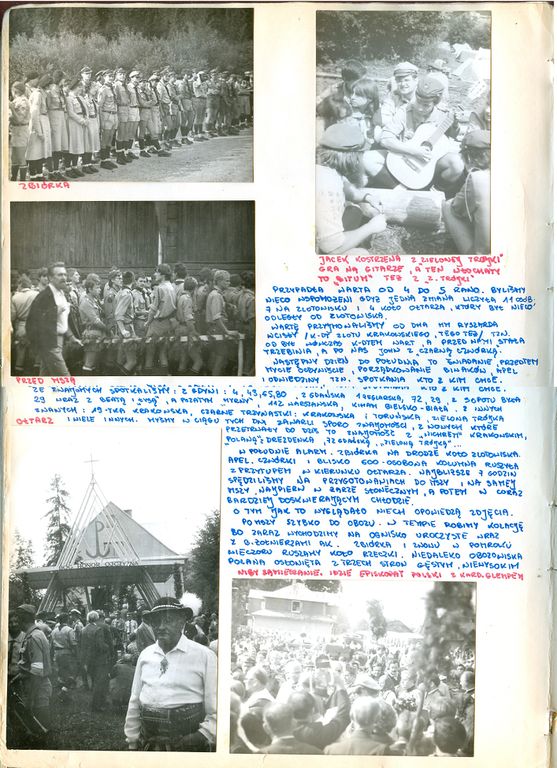 Plik:1984 Szczawa. Zlot byłych partyzantów AK z udziałem harcerzy. Szarotka033 fot. J.Kaszuba.jpg