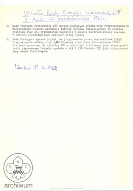 1981-10-17 Krakow Uchwała Rady Choragwi ws Roty Przyrzeczenia.jpg