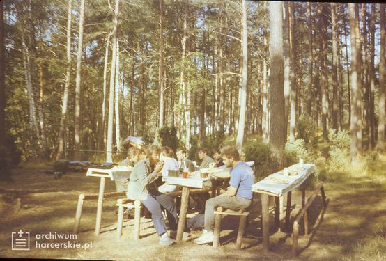 1991-07 Obóz Avalon. jez. Czyste. Poj.Kaszubskie. Szarotka 087 fot. J.Kaszuba.jpg