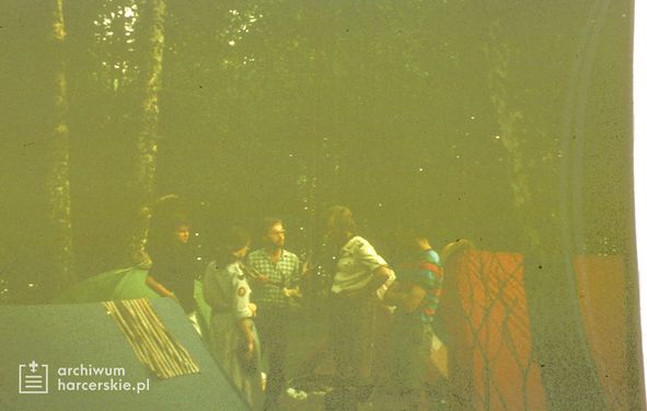 1991-07 Obóz Avalon. jez. Czyste. Poj.Kaszubskie. Szarotka 058 fot. J.Kaszuba.jpg
