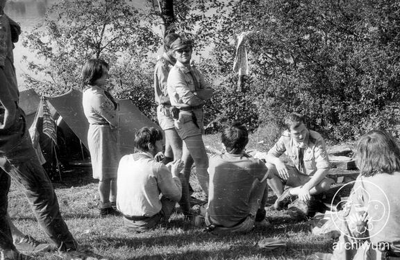 1984-08 Bieszczady Obóz Kręgu Instruktorskiego Zielone Płomienie z Opolszczyzny 038.JPG