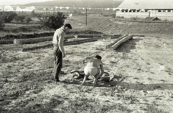 1956-60 Obóz wędrowny. Bieszczady. 2 GDH Watra 049 fot. Z.Żochowski.jpg
