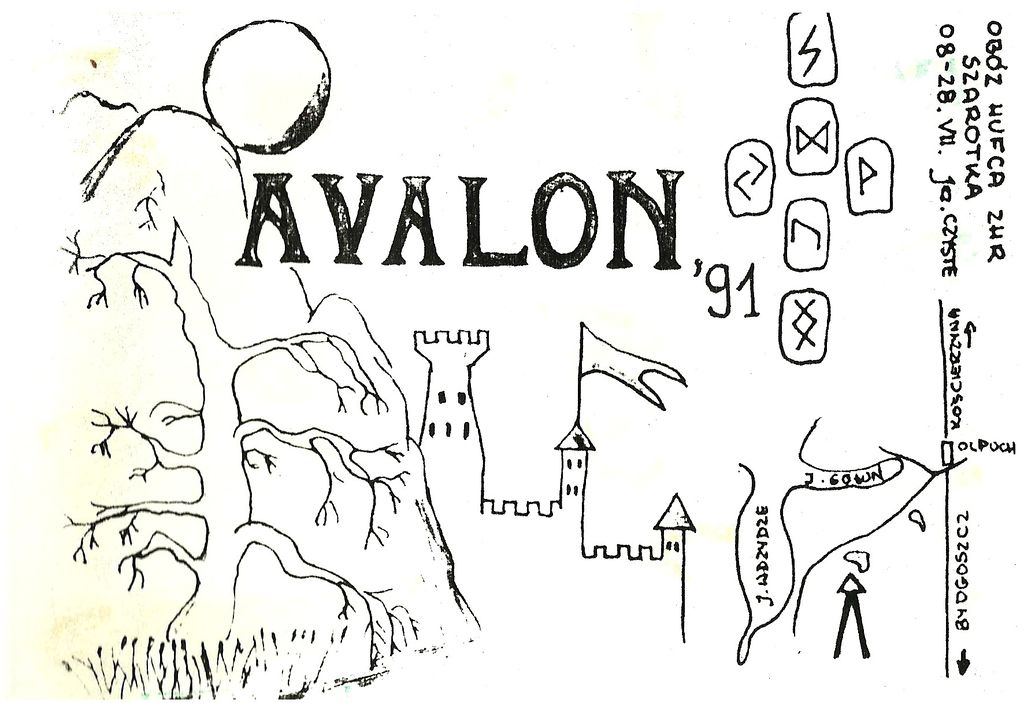 Plik:1991 Obóz Avalon. Jez. Czyste. Szarotka 152 fot. J.Kaszuba.jpg