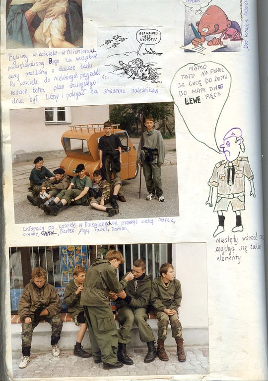 Plik:1996 Obóz wędrowny 95 GDH. Kaszuby. Szarotka058 fot. P i J. Ojowscy.jpg