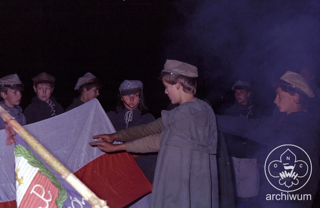 Plik:1986-07 Wąsosz Obóz IV Szczepu ZHP z Opola nr 017.JPG