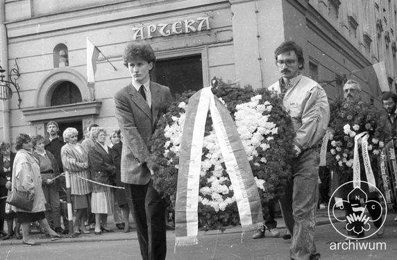 1989-10 Opole pogrzeb Edmunda Osmanczyka 007.jpg