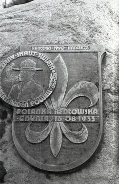 1991 Odsłonięcie tablicy BiPi. Gdynia. Szarotka022 fot. J.Kaszuba.jpg