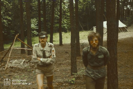 1986-07 Miały. Puszcza Notecka. Obóz Rezerwat. Szarotka 093 fot. J.Kaszuba.jpg