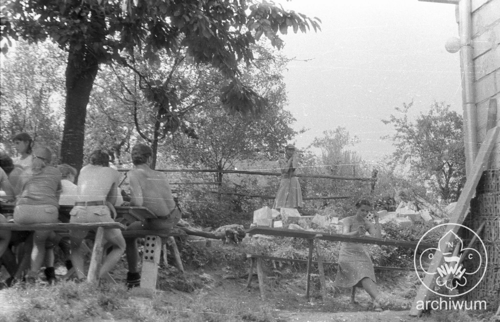Plik:1982-08 Bieszczady - Małówka Obóz Kręgu Instruktorskiego Zielone Płomienie z Opolszczyzny 009.JPG