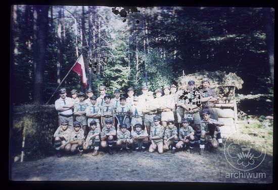1990 jezioro Rokiet Obóz 3NDH Niepołomni 28.jpg