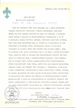 1981-04-14 Wrocław List A. Kisila do redakcji Motywów ws artykułu w nr 9 i honorarium.jpg