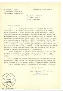 1981-02-04 Warszawa pismo do Wloclawka o przyjeciu do RP KIHAM.jpg