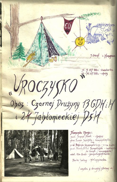 Plik:1988 Obóz Uroczysko. J.Gant. Szarotka 133 fot. J.Kaszuba.jpg