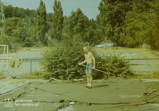 1986-07 Miały. Puszcza Notecka. Obóz Rezerwat. Szarotka 088 fot. J.Kaszuba.jpg