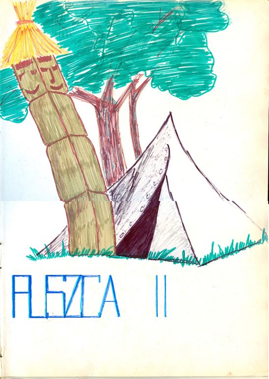 Plik:1983 Lipowa Zimnik. Obóz Puszcza II. Szarotka001 fot. J.Kaszuba.jpg