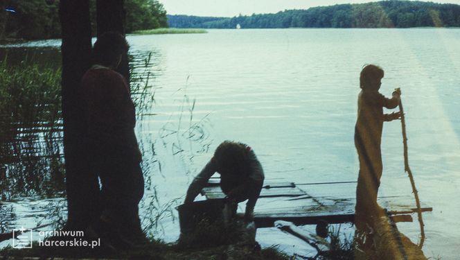 1987-07 Sąpy. jez.Jeziorak.Obóz Gniazdo. Szarotka 034 fot. J.Kaszuba.jpg