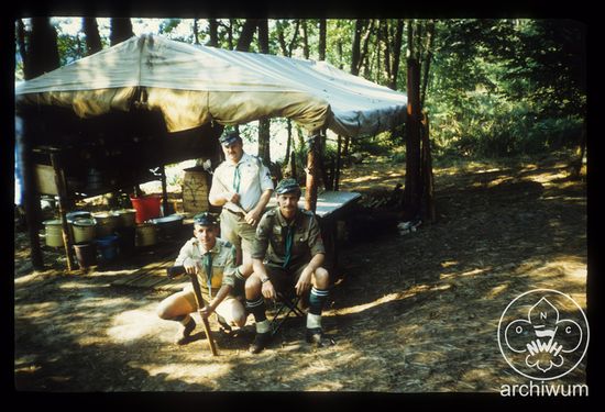 1990-07 Jezioro Muliste Obóz 3 NDH Niepolomni ze Szczepu Puszcza 001.jpg