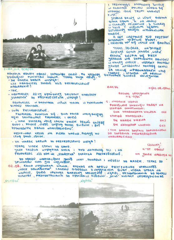 Plik:1984-07 08 Wycinki Duże Szarotka obóz stały Bór 064 fot. J.Kaszuba.jpg