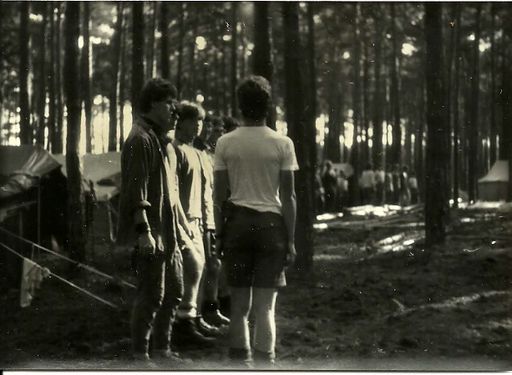 1986-07 Miały. Puszcza Notecka. Obóz Rezerwat. Szarotka 113 fot. J.Kaszuba.jpg