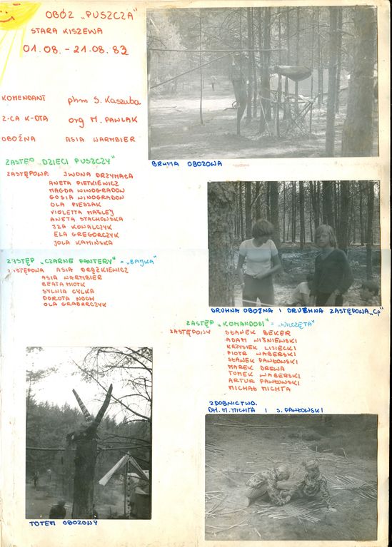 Plik:1982 Obóz Puszcza. Szarotka119 fot. J.Kaszuba.jpg